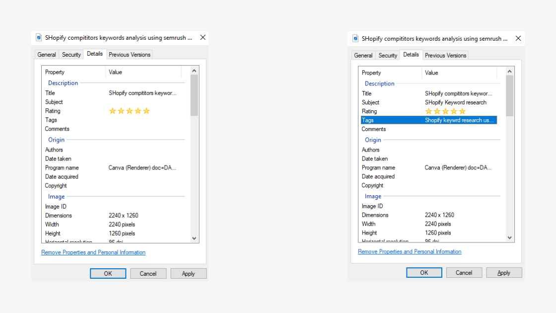 Shopify product image optimization
